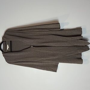 CAbi Shawl Collared Duster Cardigan Sweater Size Medium Flowy Comfy Cotton
